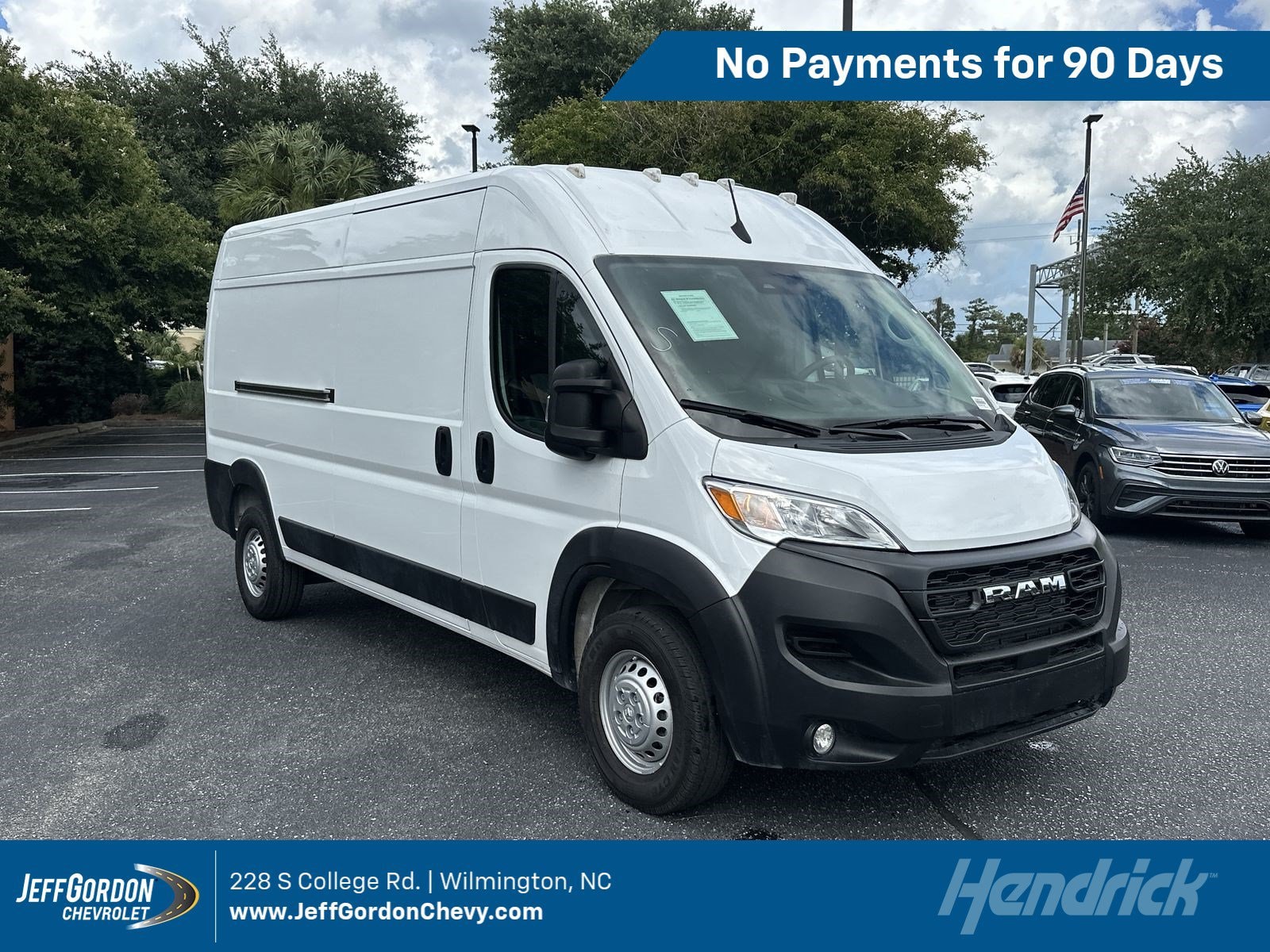Ram Promaster Cargo Van Tradesman