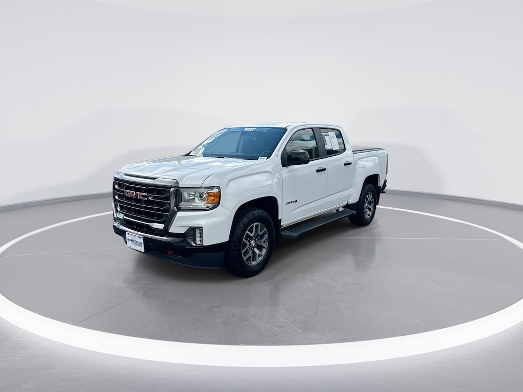 Used 2021 GMC Canyon 4WD AT4 w/Cloth Truck Crew Cab