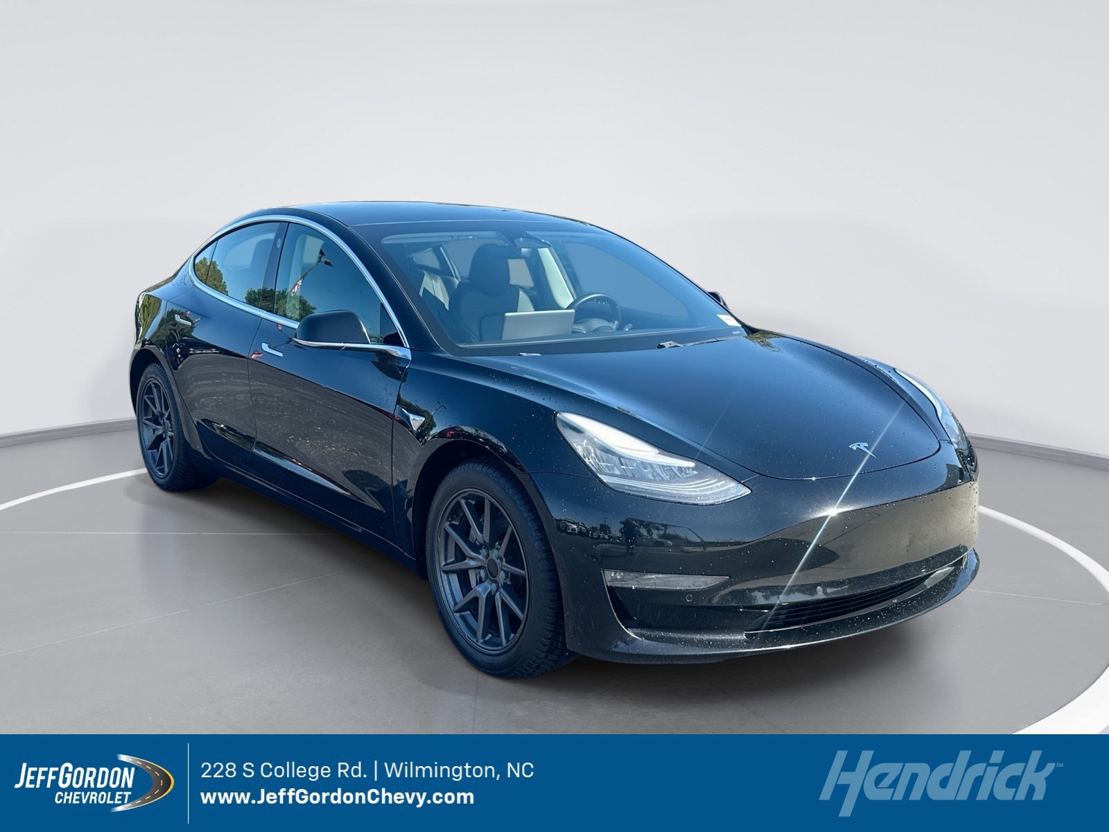 Used 2019 Tesla Model 3 Base with VIN 5YJ3E1EA9KF399145 for sale in Wilmington, NC
