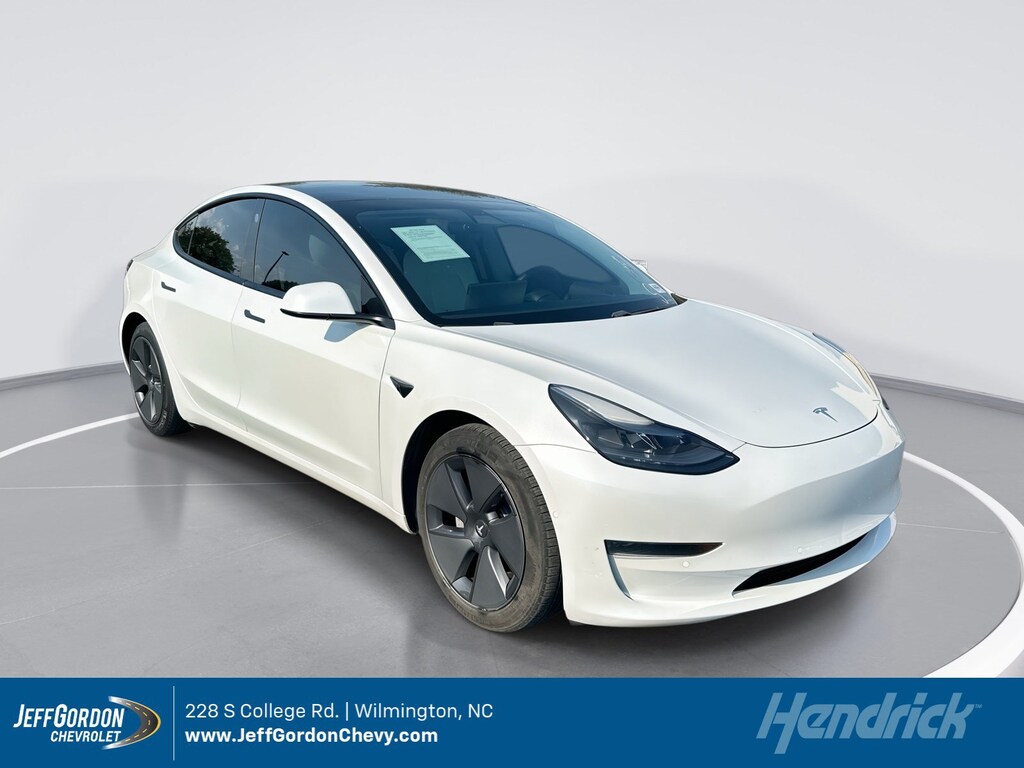Used 2021 Tesla Model 3 Standard Range Plus Sedan