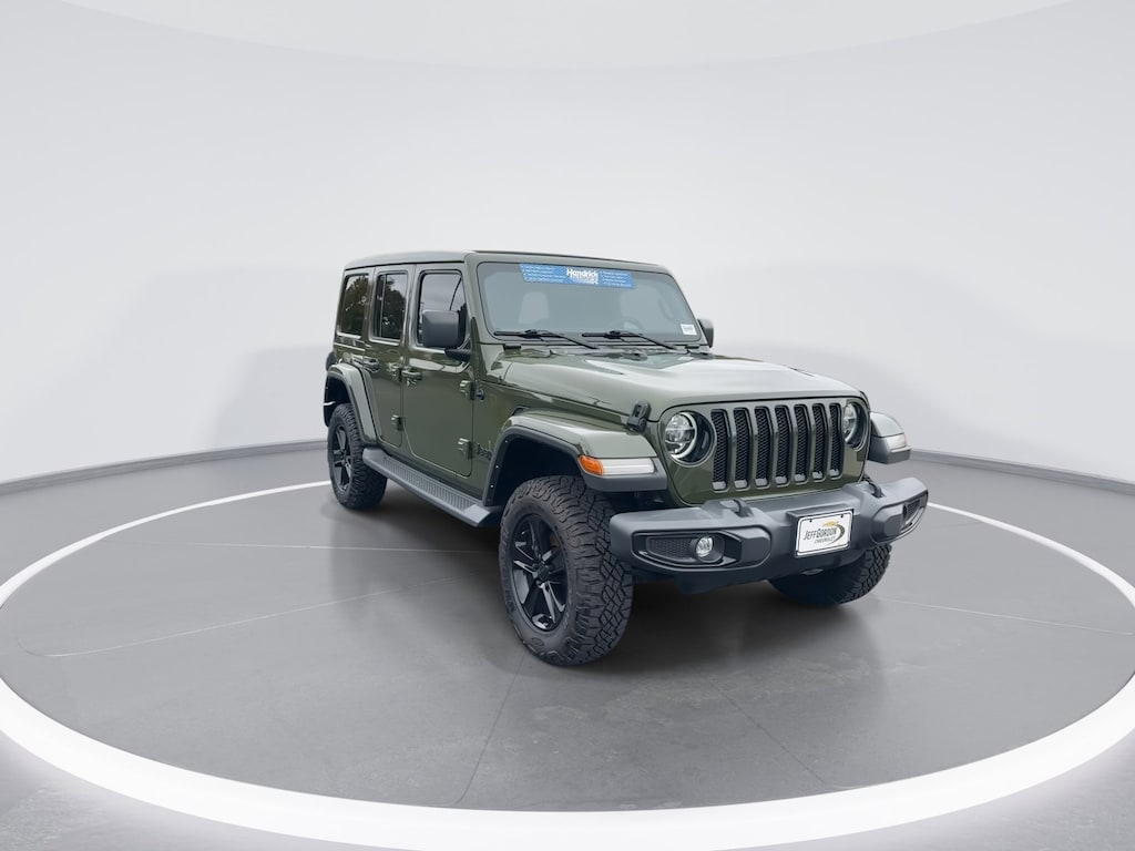 Used 2021 Jeep Wrangler Unlimited Sahara Altitude SUV