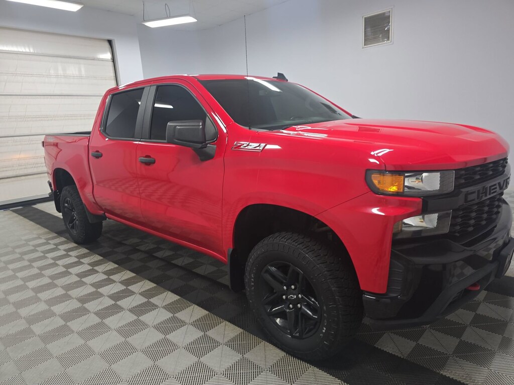 Used 2019 Chevrolet Silverado 1500 Custom Trail Boss Truck Crew Cab