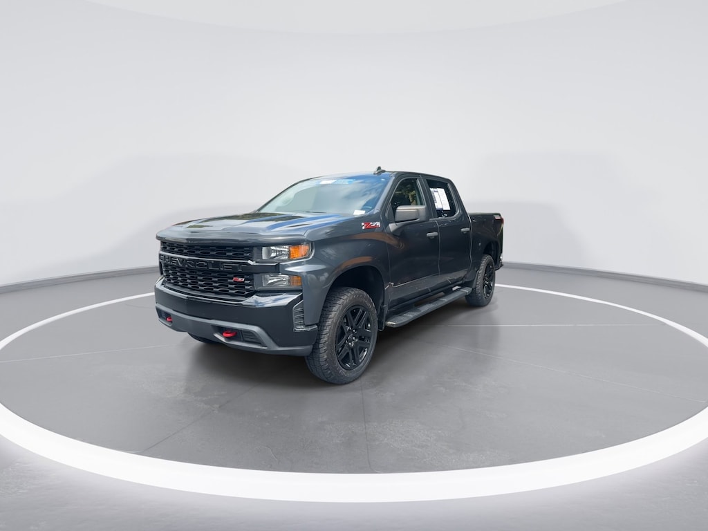 Used 2021 Chevrolet Silverado 1500 Custom Trail Boss Truck Crew Cab