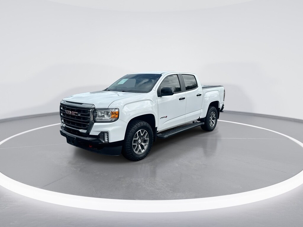 Used 2021 GMC Canyon 4WD AT4 w/Cloth Truck Crew Cab