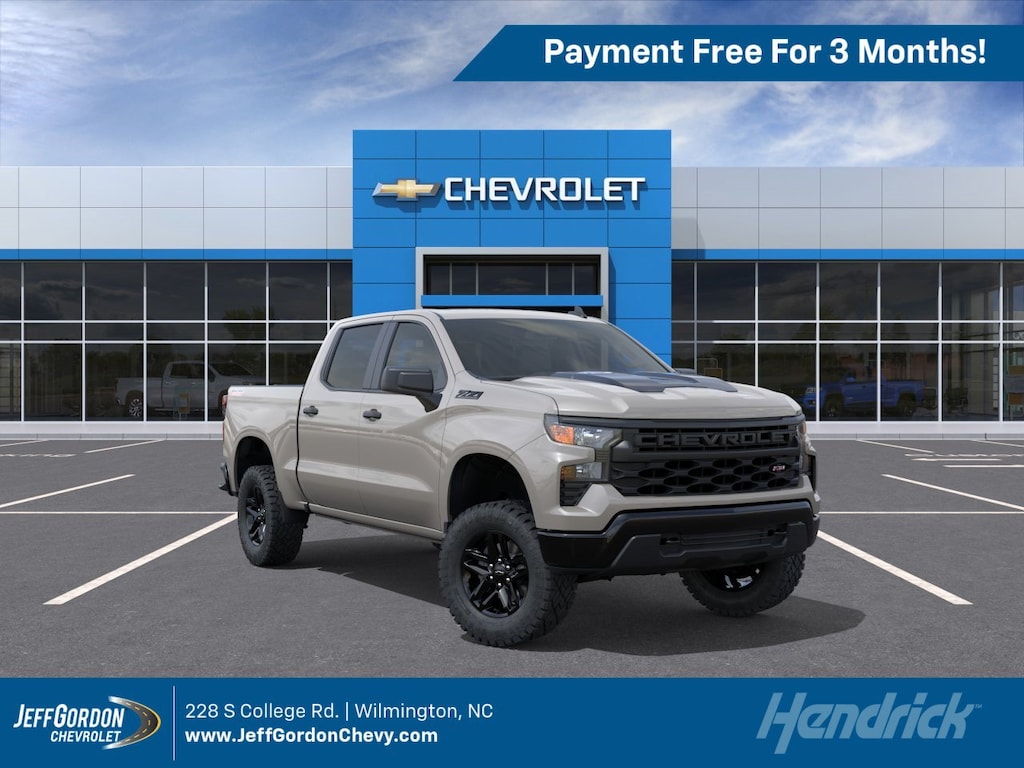 New 2026 Chevrolet Silverado 1500 Custom Trail Boss Truck