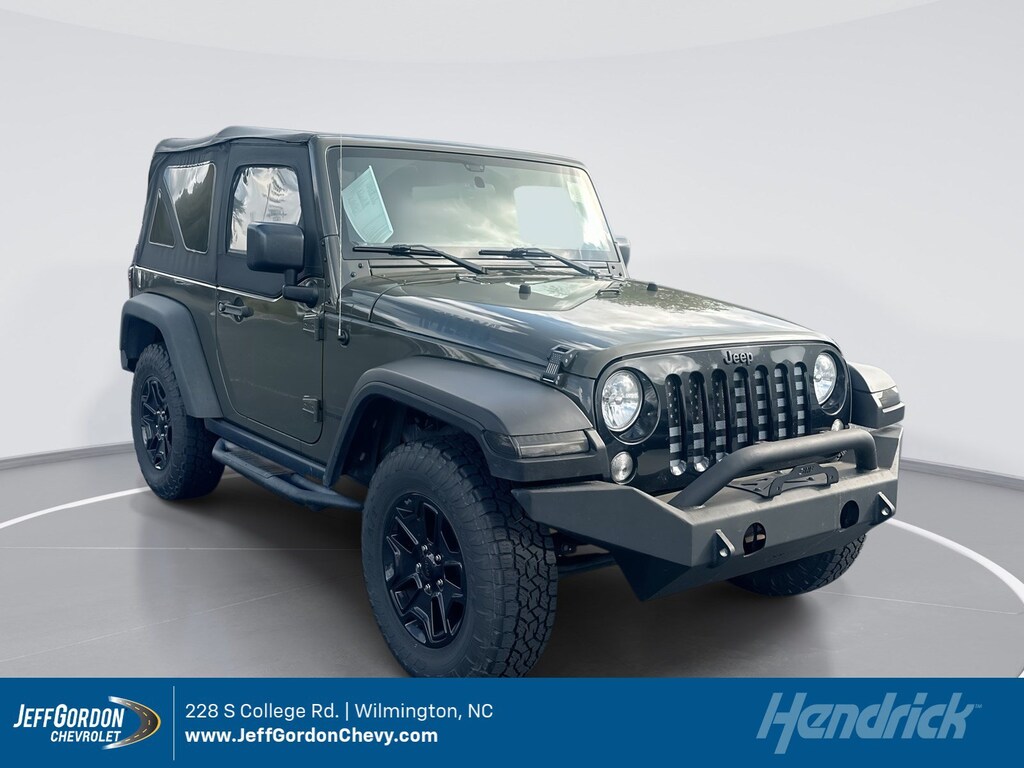 Used 2016 Jeep Wrangler Willys Wheeler SUV