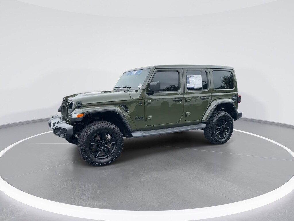 Used 2021 Jeep Wrangler Unlimited Sahara Altitude SUV