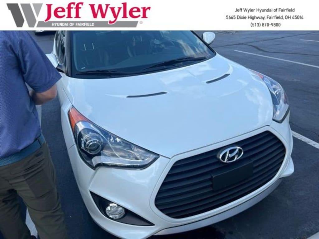 Used 2013 Hyundai Veloster Turbo w/Blue Hatchback