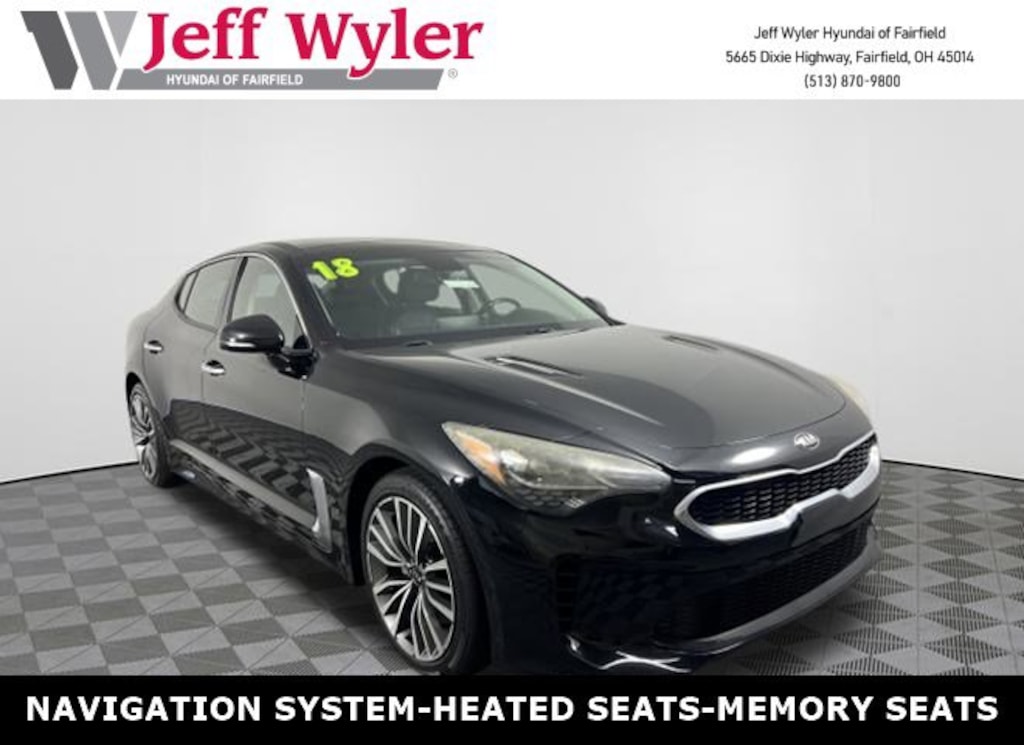 Used 2018 Kia Stinger Premium Sedan