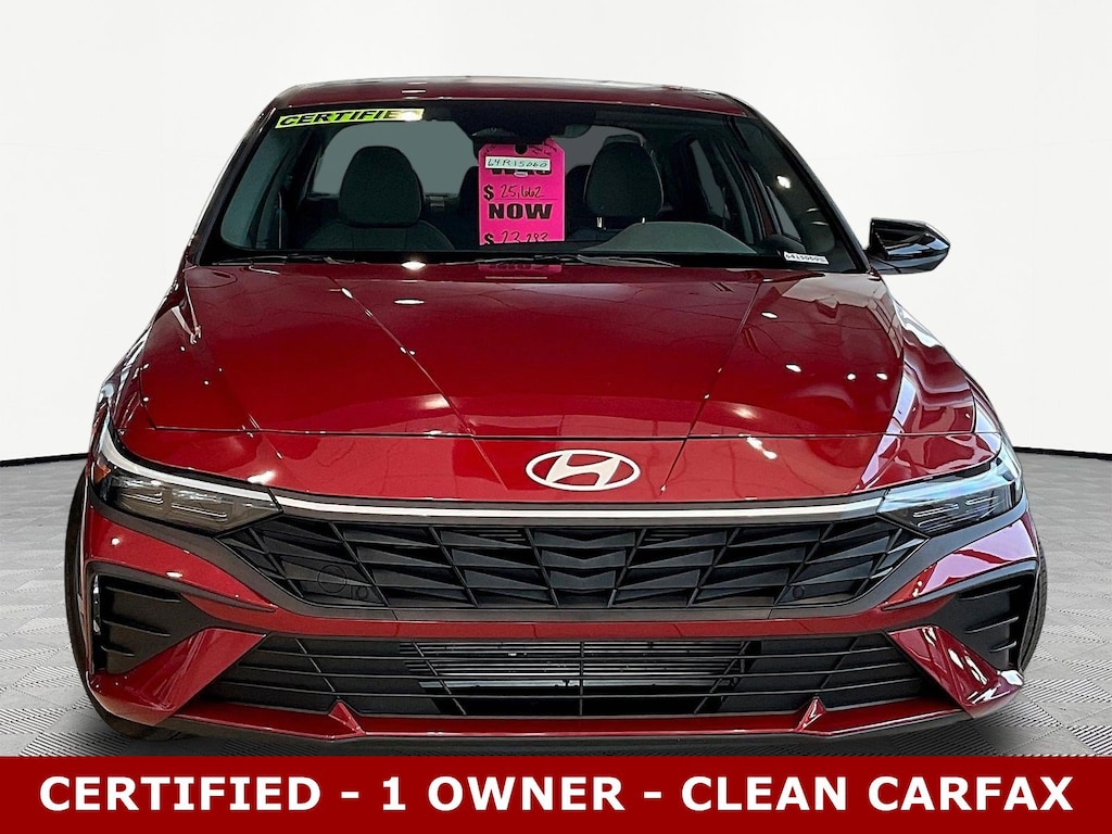Certified 2025 Hyundai Elantra SEL Sport Sedan