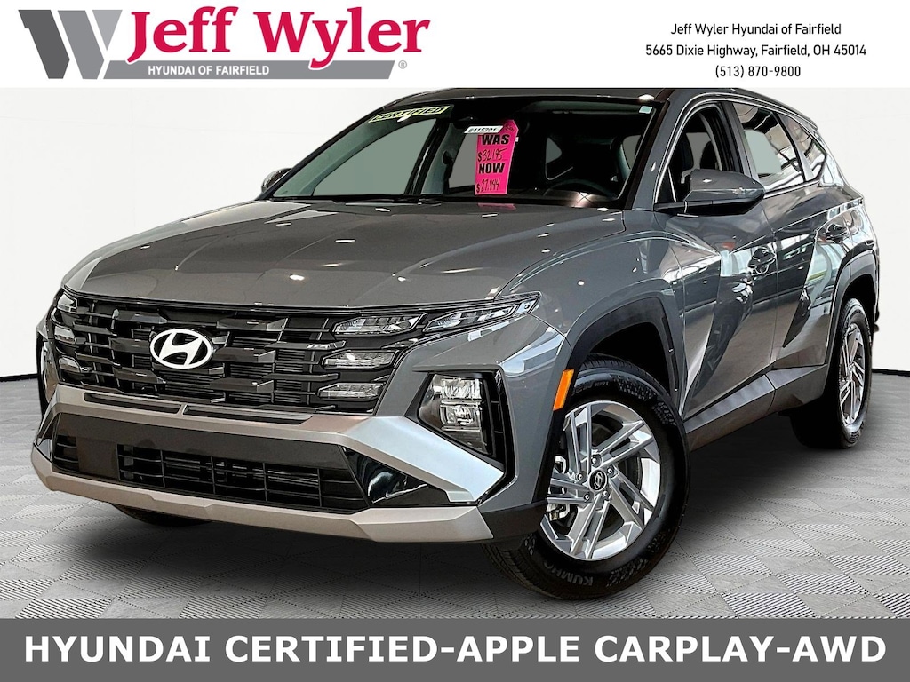 Certified 2025 Hyundai Tucson SE SUV