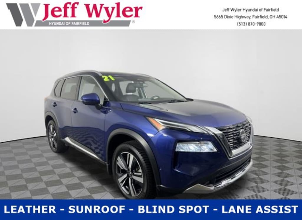 Used 2021 Nissan Rogue Platinum SUV