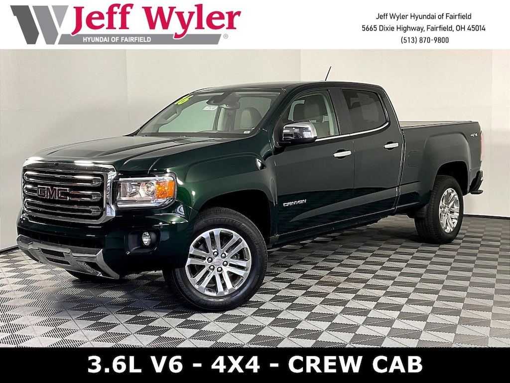 Used 2016 GMC Canyon SLT Truck Crew Cab