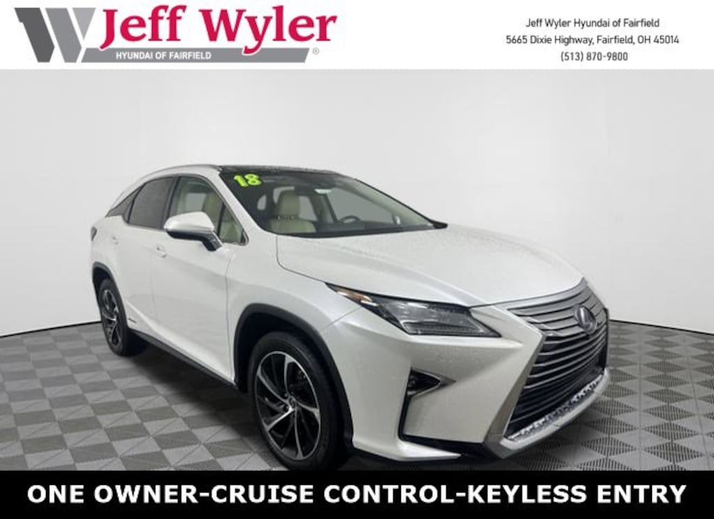 Used 2018 Lexus RX 450h SUV