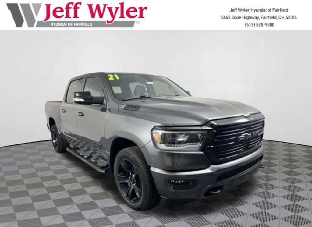 Used 2021 Ram 1500 Big Horn/Lone Star Truck Crew Cab