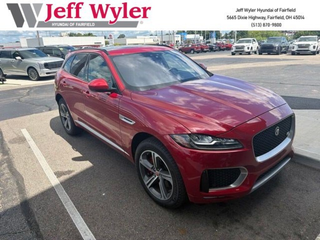 Used 2018 Jaguar F-PACE S SUV