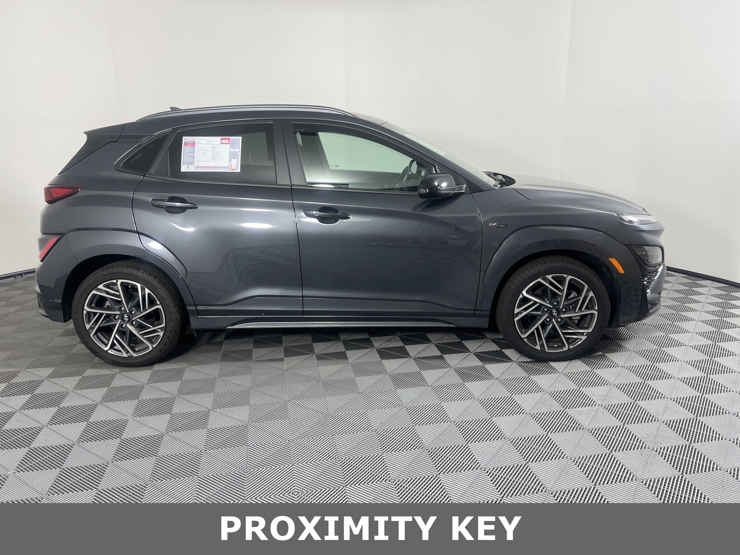 Certified 2022 Hyundai Kona N Line with VIN KM8K33A37NU785557 for sale in Fairfield, OH