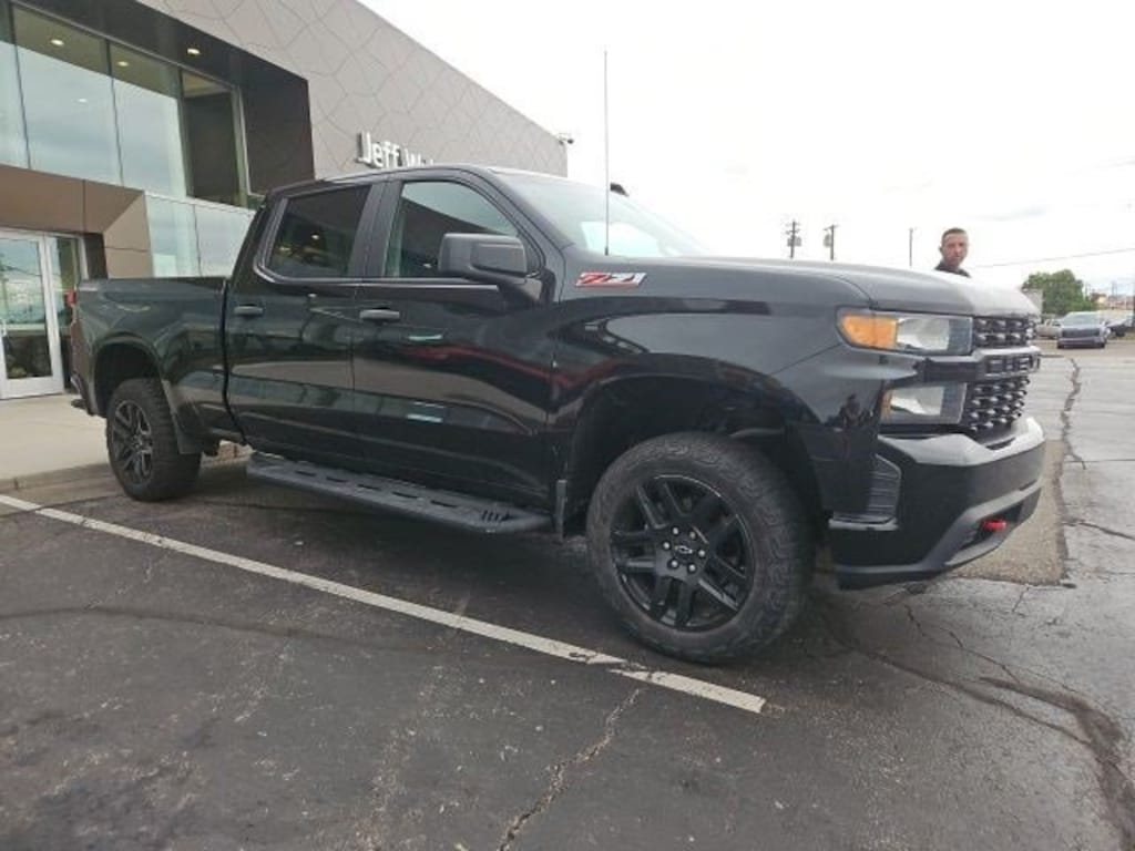 Used 2021 Chevrolet Silverado 1500 Custom Trail Boss Truck Crew Cab