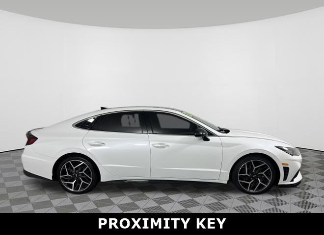 Certified 2022 Hyundai Sonata N Line with VIN KMHL14JC5NA218829 for sale in Fairfield, OH