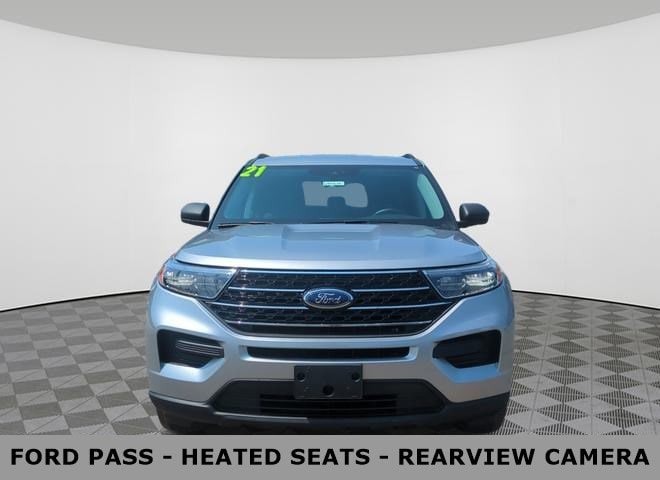 Used 2021 Ford Explorer XLT with VIN 1FMSK8DH6MGA55305 for sale in Fairfield, OH