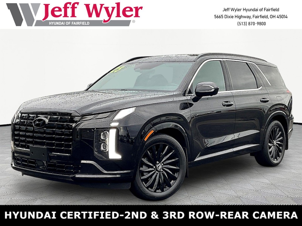 Certified 2025 Hyundai Palisade Calligraphy Night Edition SUV