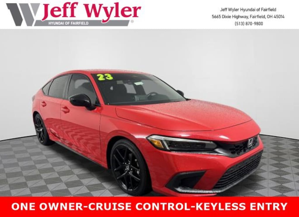 Used 2023 Honda Civic Sport Hatchback