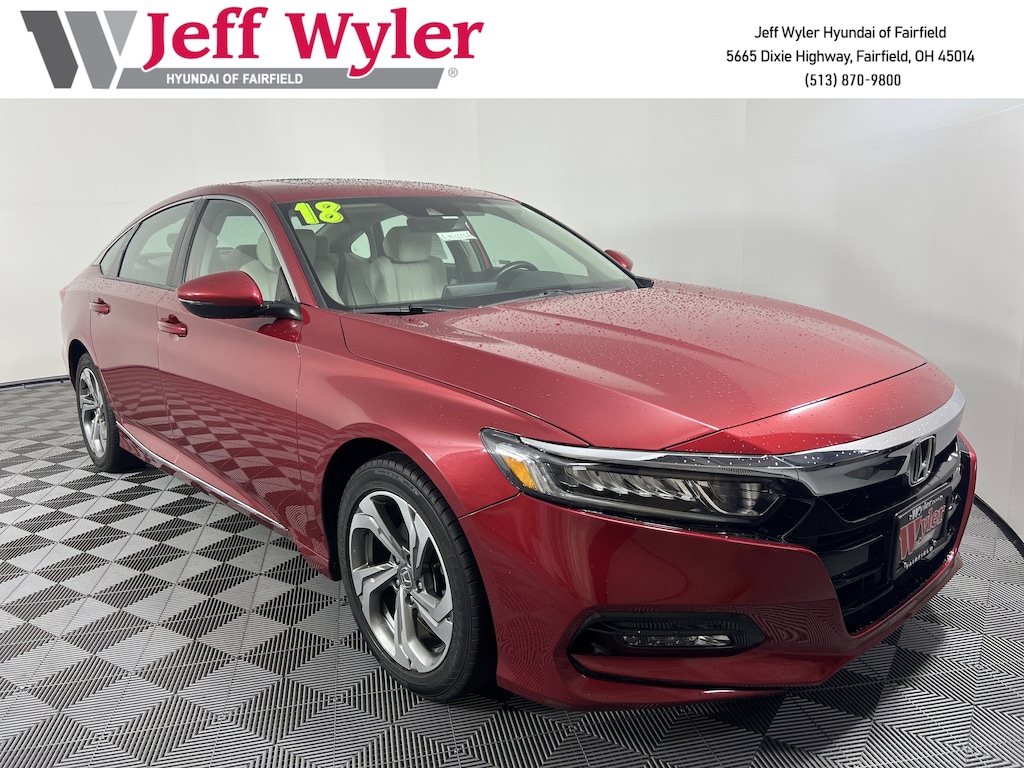 Used 2018 Honda Accord EX-L Sedan