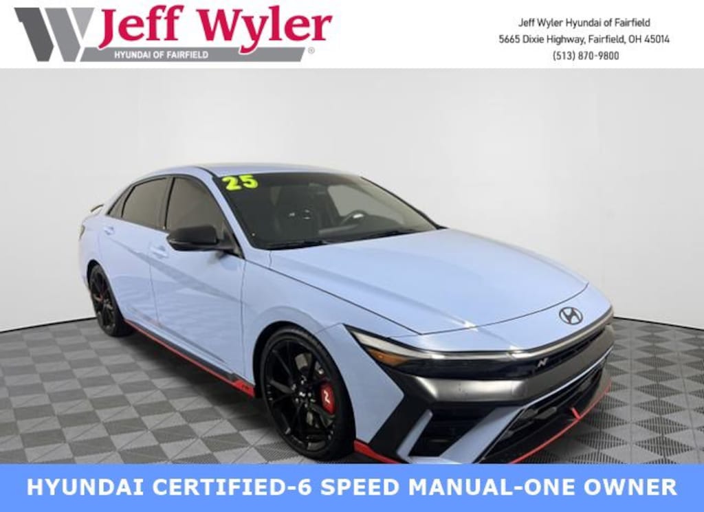 Used 2025 Hyundai Elantra N Base Sedan