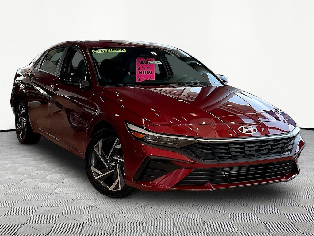 Certified 2025 Hyundai Elantra SEL Sport Sedan