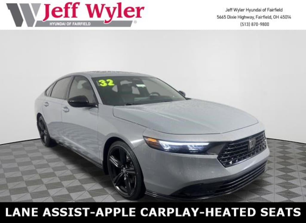 Used 2023 Honda Accord Hybrid Sport-L Sedan