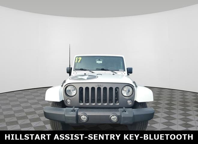 Used 2017 Jeep Wrangler Unlimited Freedom Edition with VIN 1C4BJWDG9HL593285 for sale in Cincinnati, OH