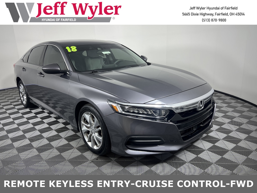 Used 2018 Honda Accord LX Sedan