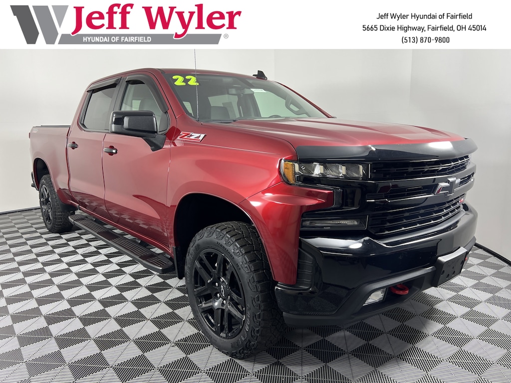 Used 2022 Chevrolet Silverado 1500 LTD LT Trail Boss Truck Crew Cab