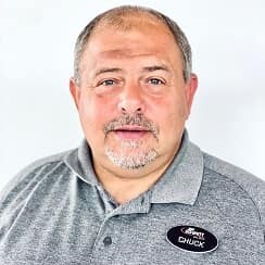 Staff member Chuck Ward from 3510f6a4796f