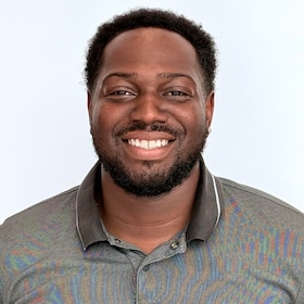 Staff member Donte Miles from 3406a08ef61b