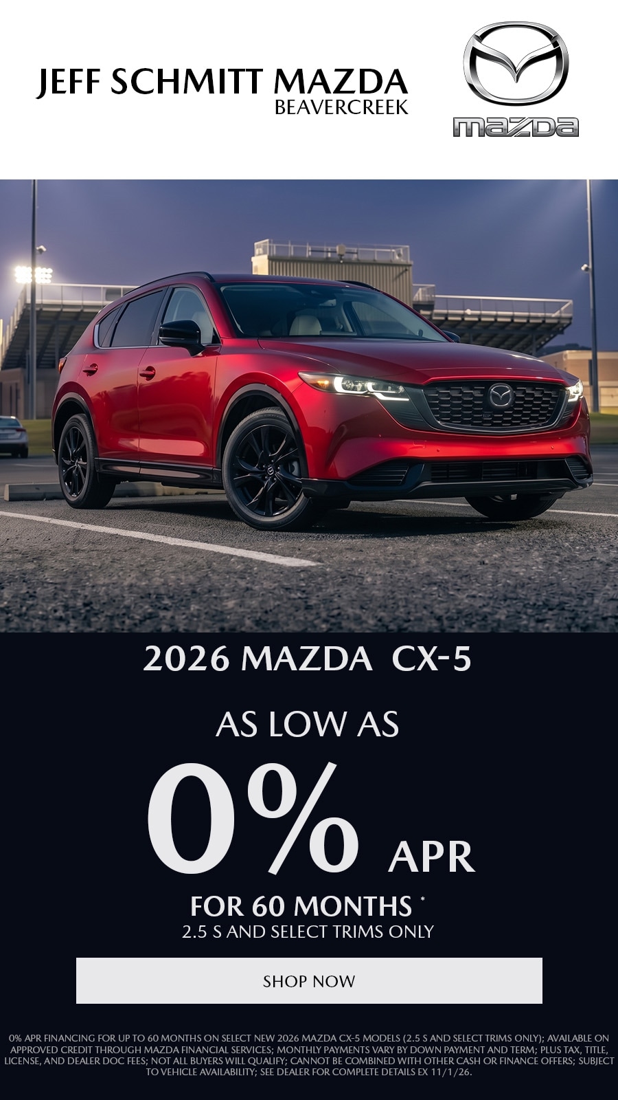 Buy a CX-5, Mazda3, CX-9, Mazda6 or CX-30 | Jeff Schmitt Mazda