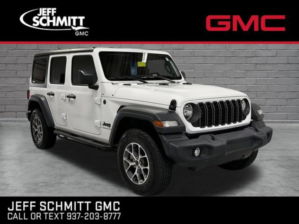 Used 2024 Jeep Wrangler 4-Door Sport S 4x4 SUV