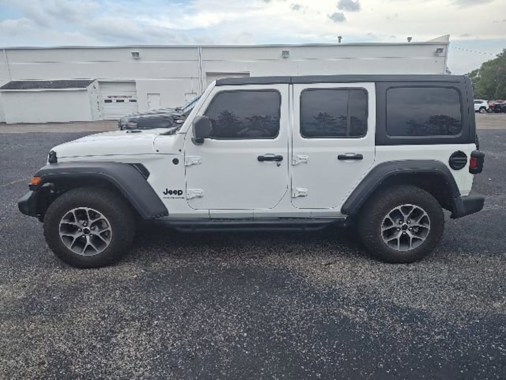 Used 2024 Jeep Wrangler 4-Door Sport S 4x4 SUV