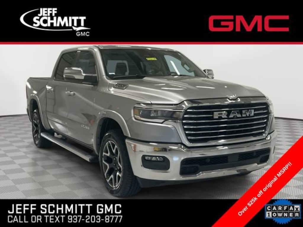 Used 2025 Ram 1500 Laramie Crew Cab 4x4 57 Box Truck