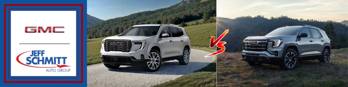 GMC Terrain Vs Acadia