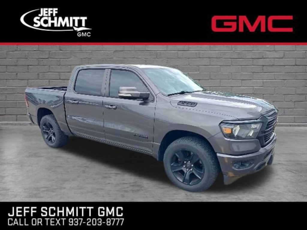 Used 2020 Ram 1500 Big Horn Crew Cab 4x4 57 Box Truck