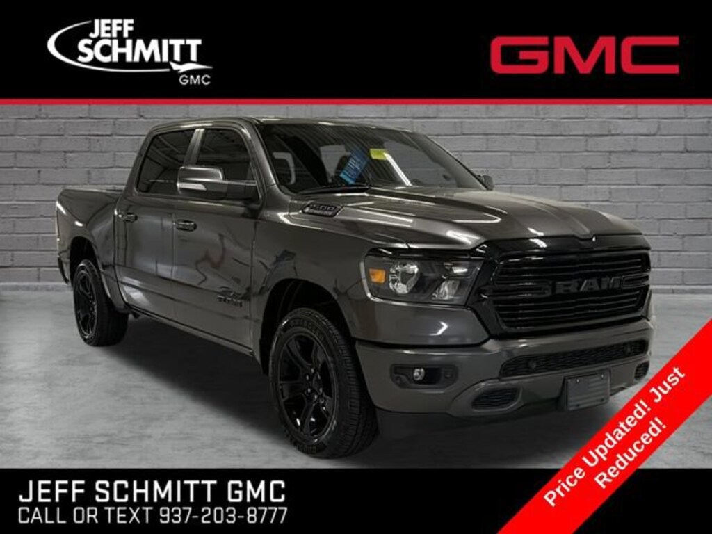Used 2020 Ram 1500 Big Horn Crew Cab 4x4 57 Box Truck
