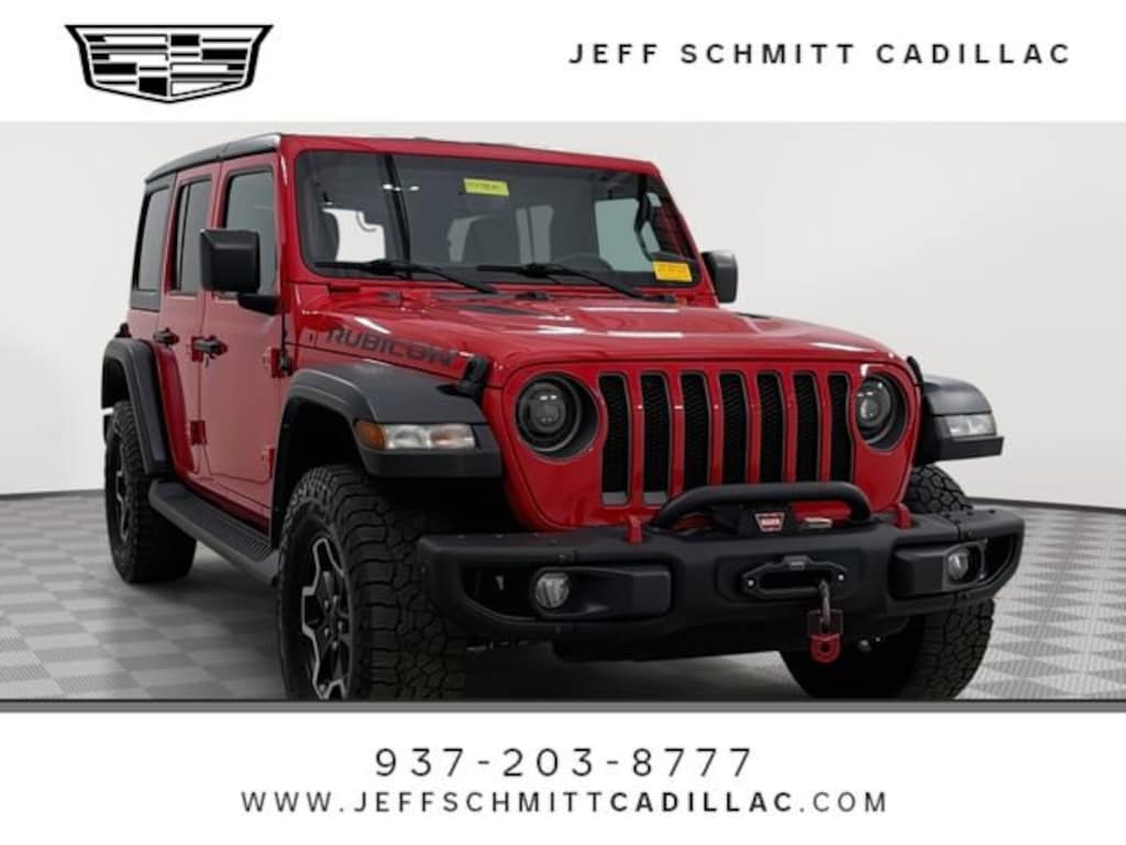 Used 2021 Jeep Wrangler Unlimited Rubicon 4X4 SUV