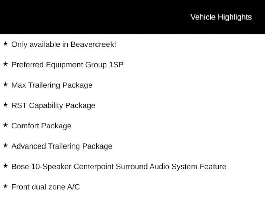 New 2026 Chevrolet Tahoe RST SUV