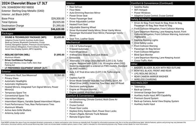 2024 Chevrolet Blazer 3LT - Photo 37