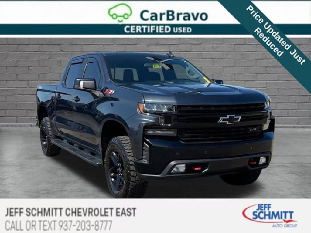 Used 2020 Chevrolet Silverado 1500 LT Trail Boss Truck Crew Cab