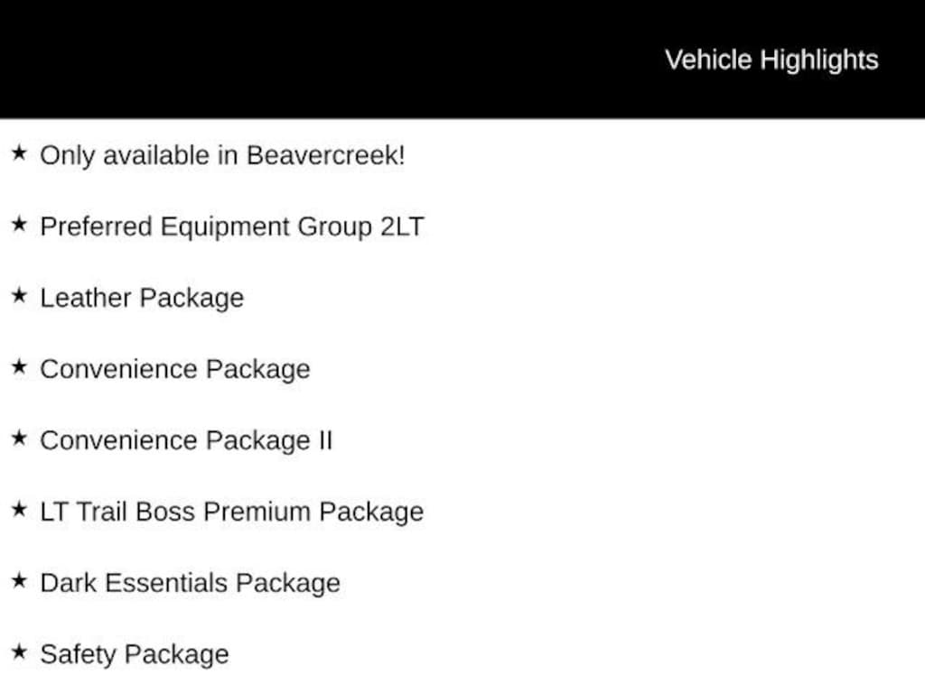 New 2026 Chevrolet Silverado 1500 LT Trail Boss Truck