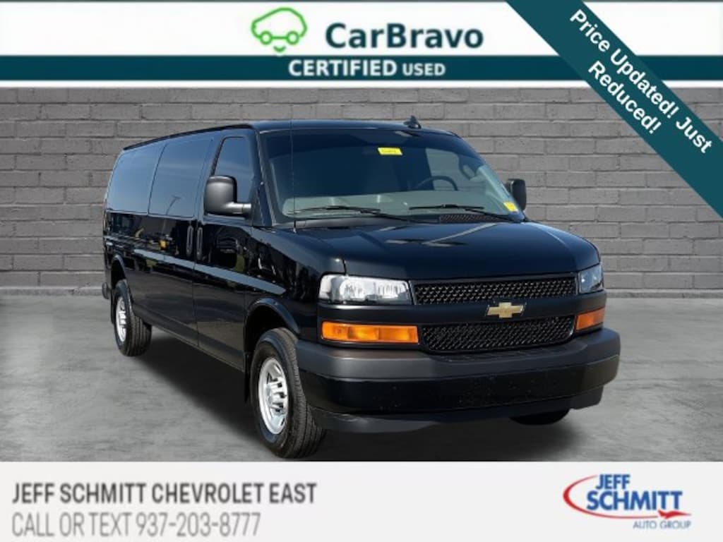 Used 2024 Chevrolet Express Cargo 3500 WT Van Extended Cargo Van