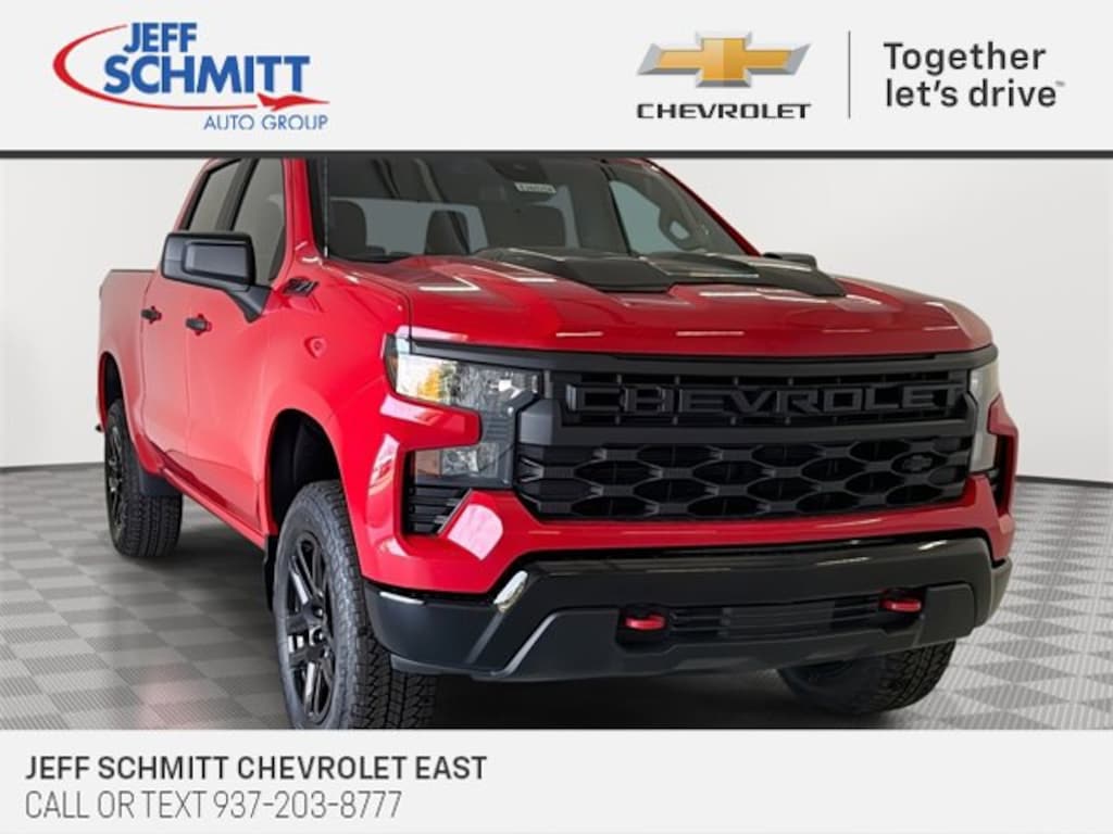 New 2026 Chevrolet Silverado 1500 Custom Trail Boss Truck