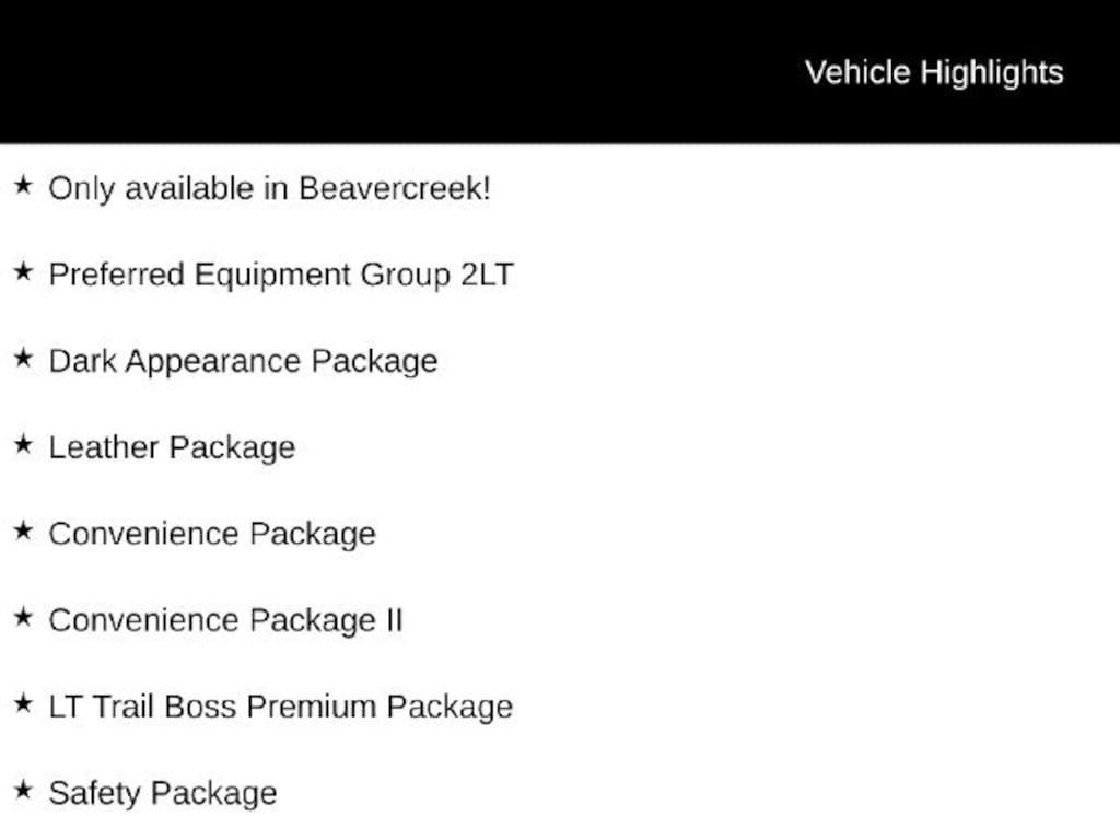 New 2026 Chevrolet Silverado 1500 LT Trail Boss Truck